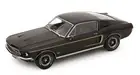 KK Scale 1/18 FORD MUSTANG GT FASTBACK BLACK 1968 Diecast Model