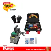 1/3hp 4cfm HVAC Auto AC Vacuum Pump Set & Accessories With Manifold Gauge