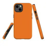 For Apple iPhone 13 Case, Armour Back Cover, Orange