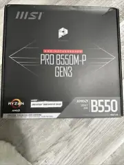 MSI PRO B550M-P GEN3 AMD Gaming Motherboard AM4 DDR4 Supports Ryzen CPU NEW US
