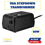 50W USA STEPDOWN TRANSFORMER 110V DIELECTRICALLY ISOLATED