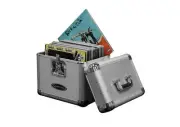 Odyssey KLP1SIL Utility Case For 70 LPs And 12" Vinyl Records - Silver