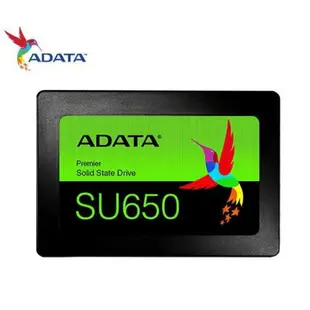 【現貨】ADATA威剛 SU650 120GB 240GB 480GB SSD 2.5吋 TLC 固態硬碟 /120G