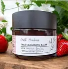 Natural face cleansing balm. Strawberry + milk thistle + blue tansy 100g