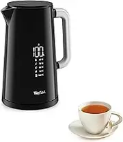 Tefal Smart & Light, digital, 7 positions, black electric kettle