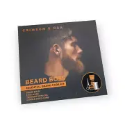 BEARD BOSS Essential Beard Care Kit Balm Face Wash Scissors Comb