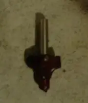 BLACK & DECKER PROFESSIONAL ROUTER BIT 1/4" BEADING BIT 1/4" SHANK ##