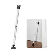 Door Security Bar & Sliding Patio Bar,Heavy Duty Stoppers Adjustable Jammer for Home,Apartment,Travel (1 Pack,White)
