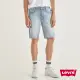 【LEVIS 官方旗艦】405 低腰膝上彈性牛仔短褲 男生牛仔短褲 彈性牛仔褲 熱賣單品 39864-0148