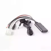 Car Bluetooth Audio Cable Mic Phone Call Hands Free Adapter for Mazda 2 3 5 6 8