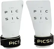PICSIL Condor Grips, No Hole Leather Hand Grips, Increased Protection and Comfort, Hand Grips for Gymnastic, Cross Training, Pull ups, Weightlifting, Prevents Blisters and Tears