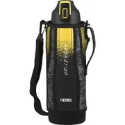 Thermos Vacuum Insulated Sports Bottle with Pouch 1.5L - Black