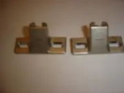 PAIR (2) NEW BLUM 5/8" overlay PLATES 130.1100.23, edge mount for COMPACT 33