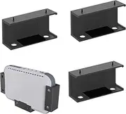 LAPTOP RACK UNDER THE DESK - Multi-functional, Protective Tray Organizer Under Desk Holder Shelf | Storage Bracket with Screws for Cable Box, Laptop, Modem, TV Box, Space Saving Desktop Accessories