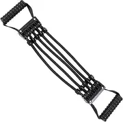 Chest Expander - Shoulder Stretcher with 5 Resistance Bands | Muscle Strengthener, Non-Slip Portable Fitness Equipment for Backyard Apartment Outdoor