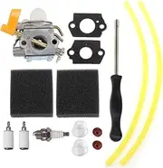 [AISEN] Carburetor Air Filter Tune Up kit for Ryobi RY09053 RY09055 RY09056 RY08554 RY09907 Leaf Blower Vacuum 308054034