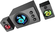 Stereo Soundbar Portable Multimedia Subwoofer 3.5mm Jack 2.1- Sound Elegant Design Audio