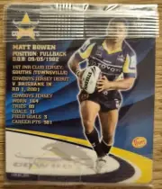 NRL Samboy The Footy Frames Tazo ~ Matt Bowen ~ North Queensland Cowboys ~ 14/64