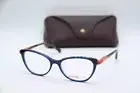 NEW ETNIA BARCELONA BORGIA BLCO BLUE PINK HAVANA AUTHENTIC EYEGLASSES 52-16