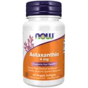 Astaxanthin 4 mg 60 Veg Softgels By Now Foods