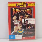Ring of Fire 1 & 2 Blood and Steel DVD Movies Don The Dragon Wilson Action Reg 0