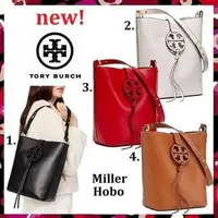 在飛比找旋轉拍賣優惠-美國 Tory Burch Miller Hobo 簡約小牛