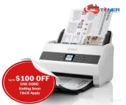 Epson DS-860/DS-870 Sheet Feed One Pass Duplex A4 USB Colour Scanner B11B250501
