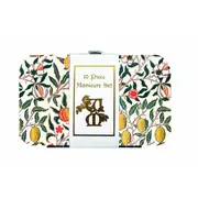 Artico Manicure Set William Morris Fruit 10 Piece MCS005