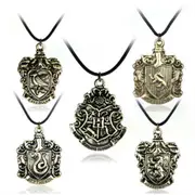 HARRY POTTER Harry Potter Hogwarts Houses Gryffindor Ravenclaw Hufflepuff Slytherin Necklace