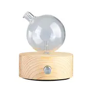Amrita Court Nebuliser (Diffuser) Wooden Base Geometry Round