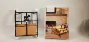 My Fire Place Direct F19-003LG-B Fireplace Log Rack Firewood Holder Wood Storage