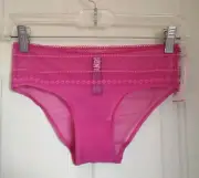 DKNY 5085 MESH AND LACE BIKINI PANTY, SIZE S