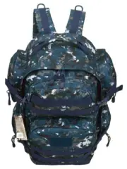 Explorer Backpack Military Assault Pack with Molle Attachments, Navy Digital