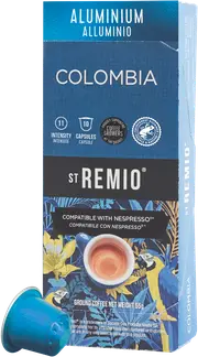 St Remio Coffee Aluminium Colombia Capsules 10pk 55g