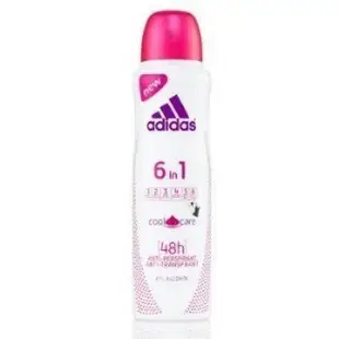 *COIN BABY*全新adidas 愛迪達 女用6效合一 長制汗爽身噴霧 150ml