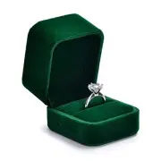 Green Small Proposal Jewelry Gift Box for Ring Jewelry Gift Box for Ring Box