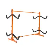Freestanding Kayak Storage Rack, Kayak Stand for 4 Kayak Canoe Paddleboard, Heavy-duty Steel Kayak Hanger Holder with Padded Arms and Adjustable Width, 100 kg Max Load, for Indoor Outdoor