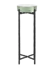 Safavieh Couture Kathaleen Cast Glass Drink Table