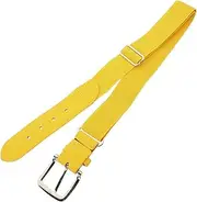[NAMOARLY] Youth Baseball Belt Red Elastic Softballs Belt Adjustable Waist Belt for Boys Girls Random, Yellow