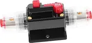 Auto Reset Circuit Breaker Fuse for Boats Manual Reset Fuse Holder Small Circuit Breaker for Automotive and Use Easy Installation Versatile Applications