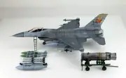 PreSale F-16CJ Block 50P Viper /w Engine & Full Weapons 1:32 Pro Built Model