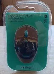 Logitech M535 Bluetooth Wireless Universal Mouse Black *NEW & SEALED* Free Ship!