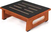One Step Stool for Adults Kids with Non-Slip Rubber Stepping Feet, Heavy Duty Pl