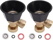 Adjustable Misting Nozzle Fine Mist Atomizing Spray Sprinkler Set for Watering Plants Garden