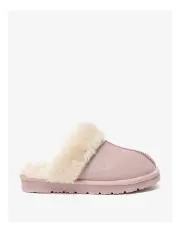 [EVERAU] Muffin Slipper Suede in Pink