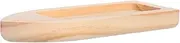 SOLUSTRE Miniature Wooden Boat Model Rustic Decor for Home Office Wood Craft for Desks Shelves Corners Present for Friends