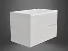 Bathroom Vanity Unit - 900mm Polyurethane Wall Hung - Cabinet Only