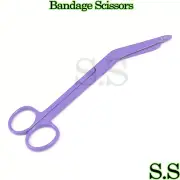 Lister Bandage Scissors 7.25" Purple Color Surgical Instruments Stainless Steel
