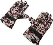 [TOVINANNA] Waterproof Ski Gloves for Men Thin Winter Riding Gloves Touchscreen and Warmth