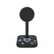 2-in-1 Charging Stand Sweet Rebel Heart 2-in-1 Charging Stand